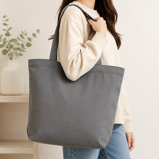Blue Denim Tote Bag